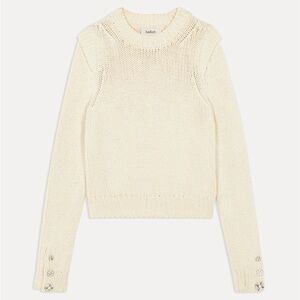 ba&sh Gray Knit Sweater